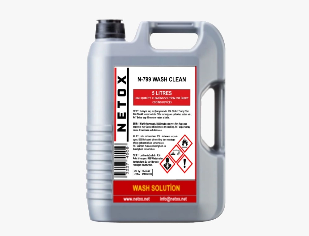 Markem Imaje Sarf Malzemeleri N-799 Wash Clean