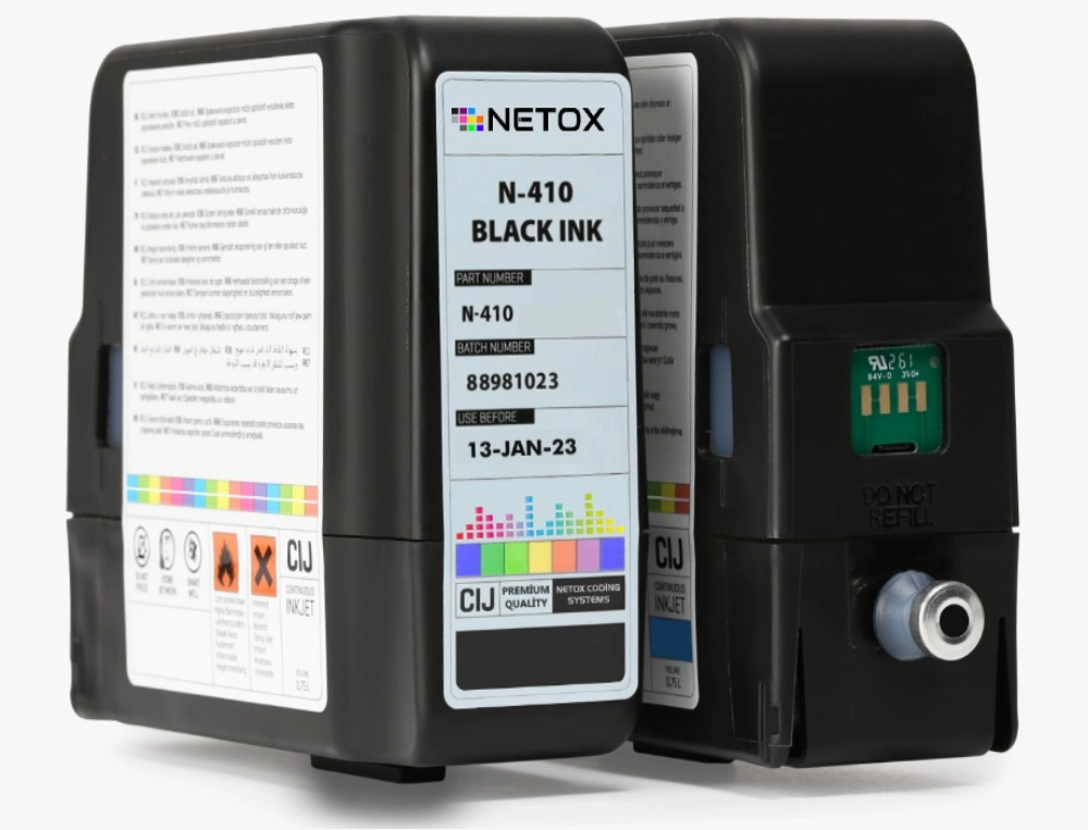 Videojet Sarf Malzemeleri N-410 Black Ink